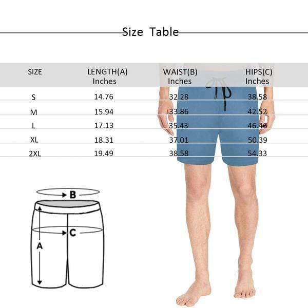 Custom Face Flag Couple Matching Swimsuit