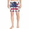 Custom Face Flag Couple Matching Swimsuit