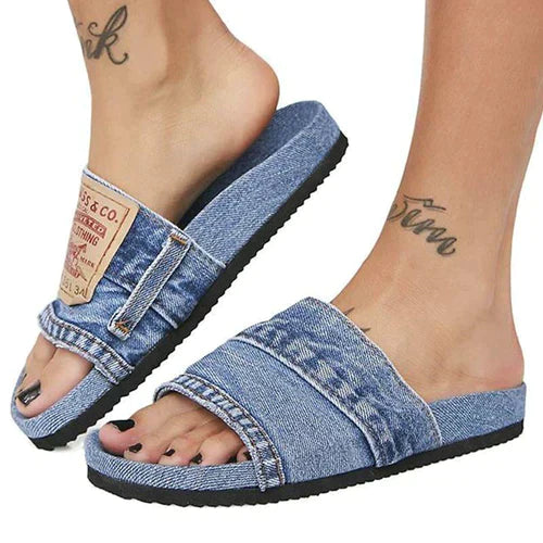 Mylovecustom Denim Slides