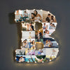 ✨Personalized Letter Photo Collage Lamp Letter  Z