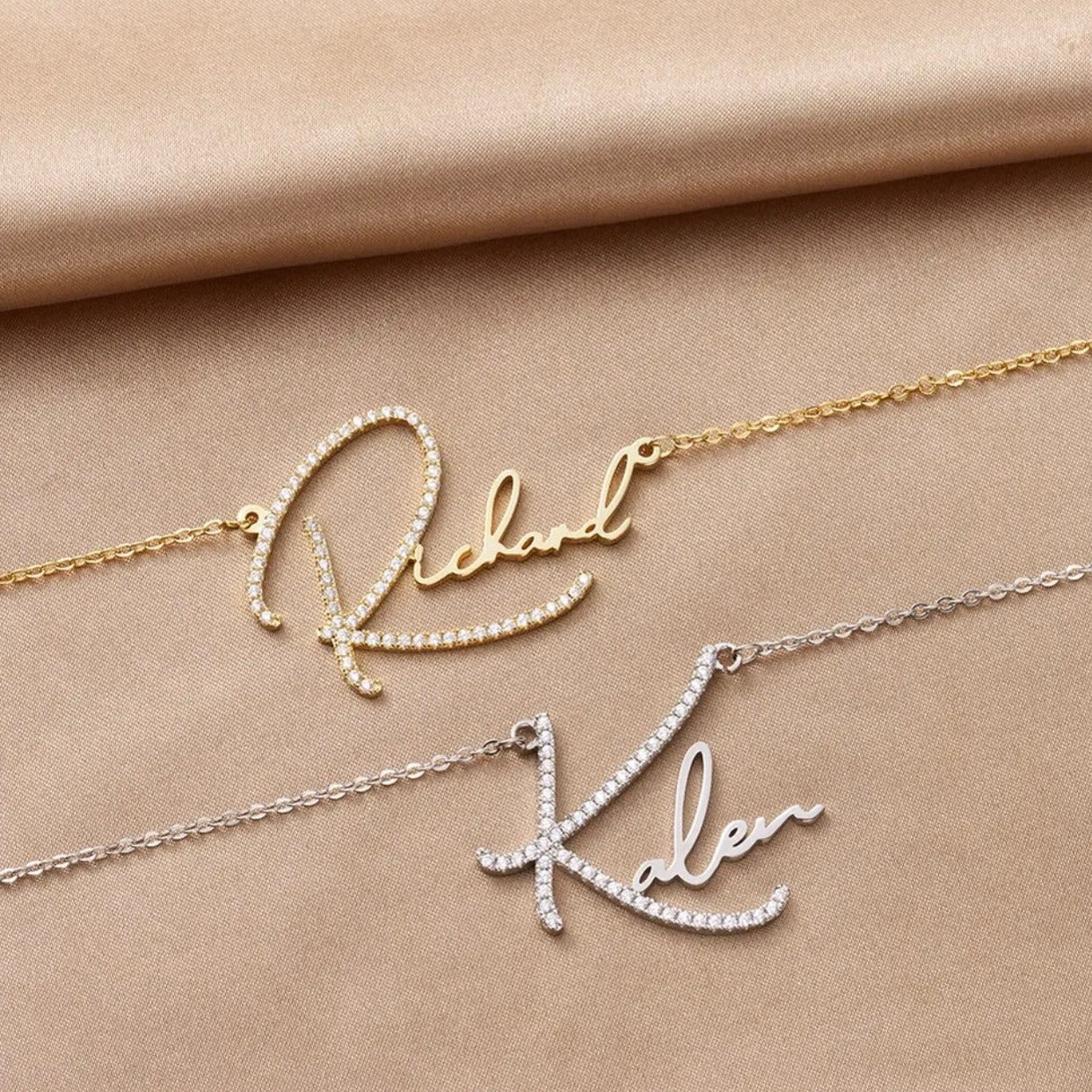 Custom Luxe Name Necklace