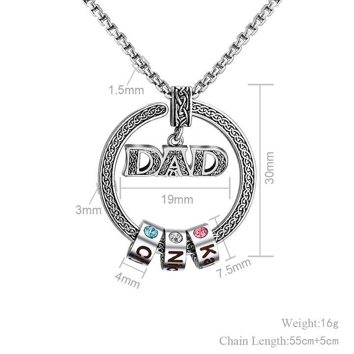 Custom Love Necklace for Elders